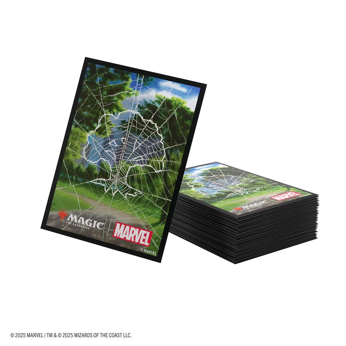 Gamegenic - Magic: The Gathering: Marvel's Spider-Man Premium Art Sleeves (105ct): Spider-Man Forest - Image 3