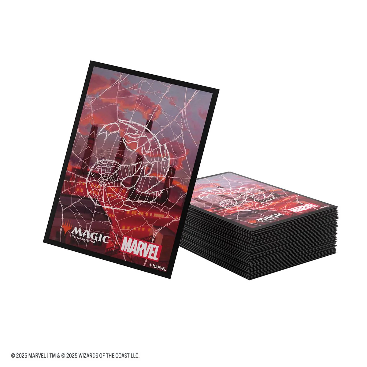Gamegenic - Magic: The Gathering: Marvel's Spider-Man Premium Art Sleeves (105ct): Spider-Man Mountain - Image 3