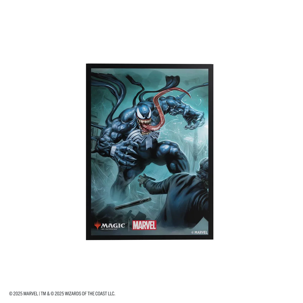 Gamegenic - Magic: The Gathering: Marvel's Spider-Man Premium Art Sleeves (105ct): Venom - Image 2