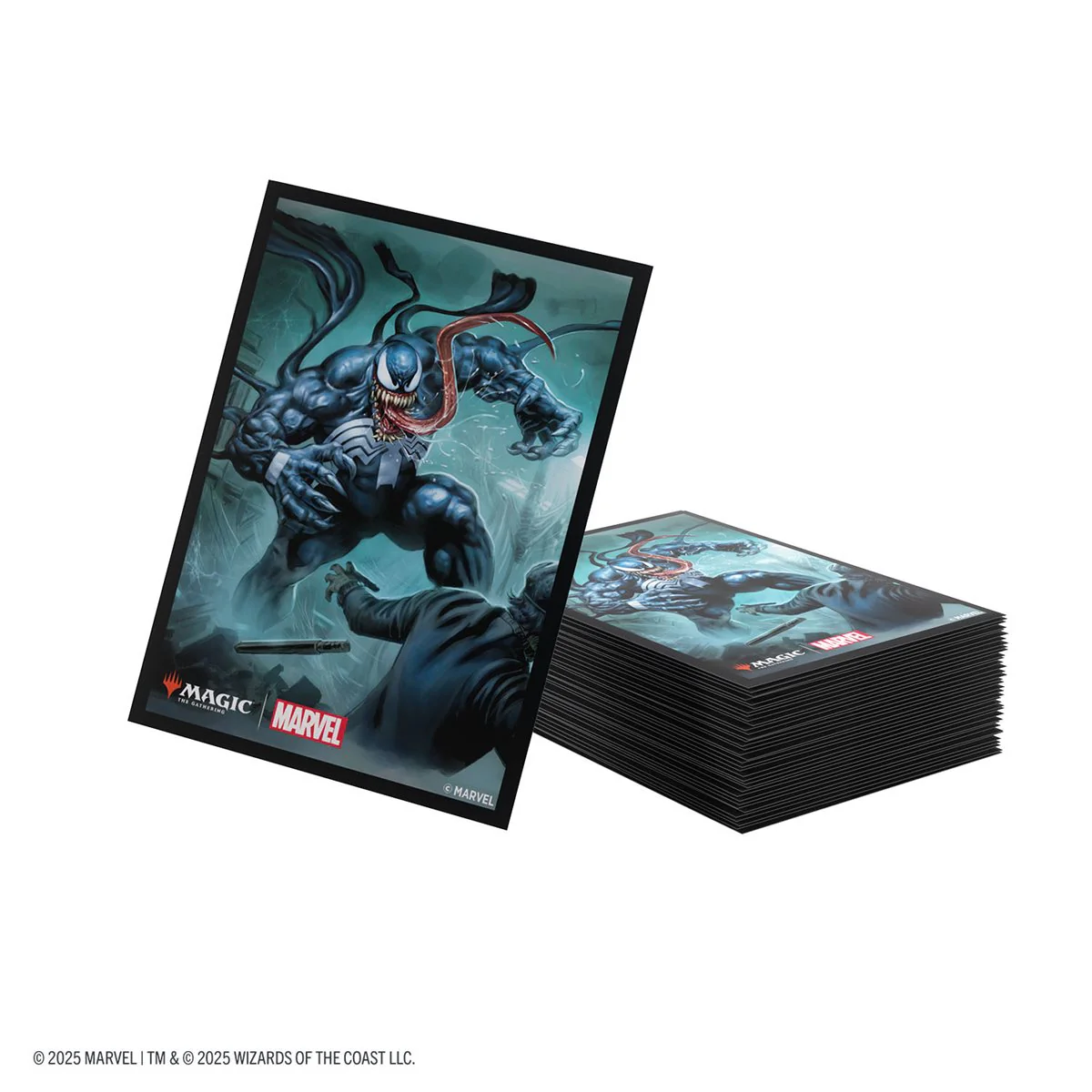Gamegenic - Magic: The Gathering: Marvel's Spider-Man Premium Art Sleeves (105ct): Venom - Image 3