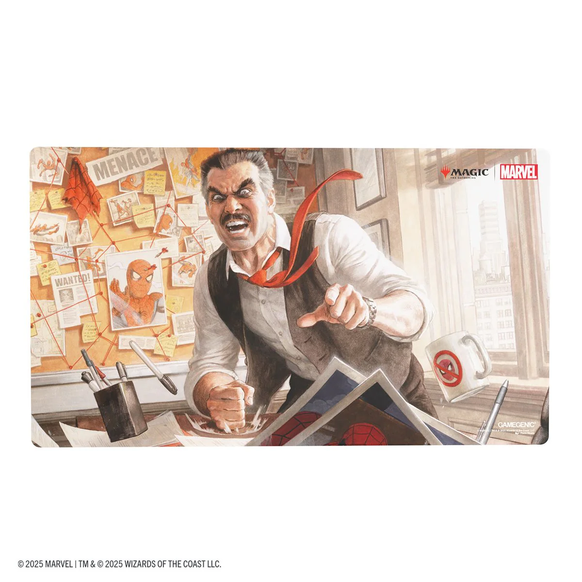 Gamegenic - Magic: The Gathering - Prime Playmat: Marvel's Spider-Man: J. Jonah Jameson - Image 2