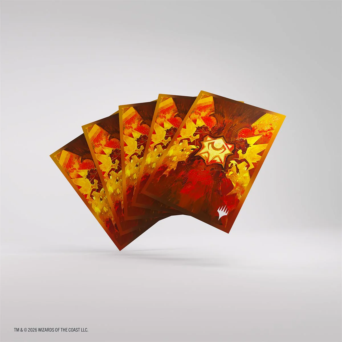 Gamegenic - Magic: The Gathering-Secrets of Strixhaven: Art Sleeves - Lorehold (105ct) - Image 2