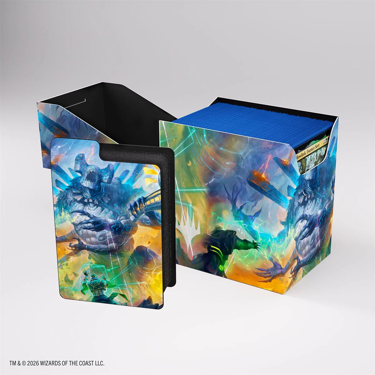 Gamegenic - Magic: The Gathering-Secrets of Strixhaven: Soft Dynacrate XL (100ct): Fight Scene 1 - Image 2