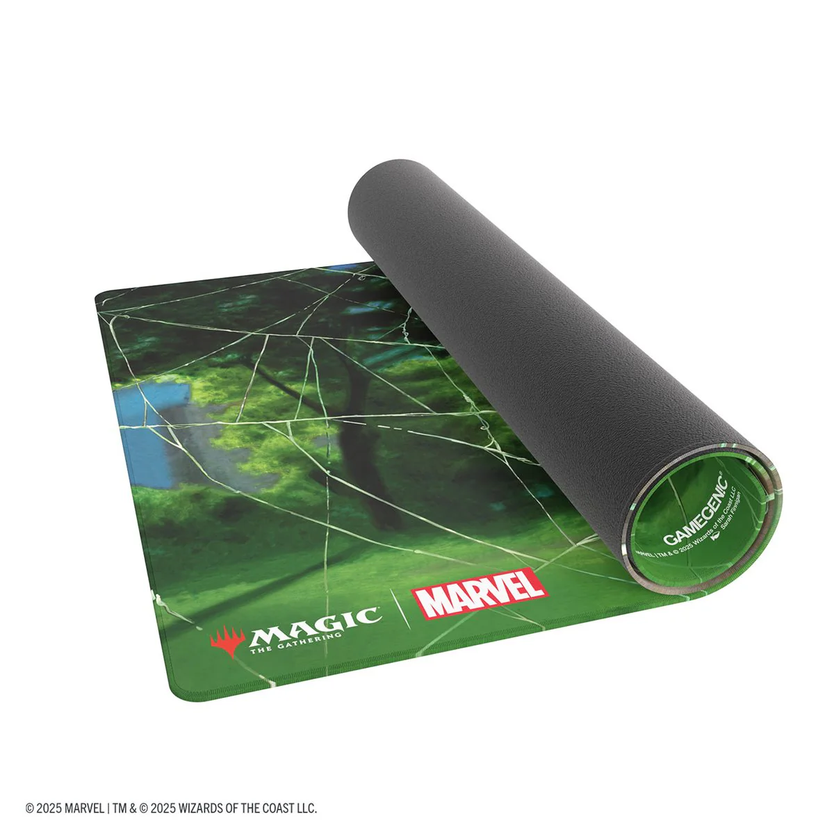 Gamegenic - Magic: The Gathering - Shiny Playmat: Marvel's Spider-Man - Spider-Man Forest - Image 2