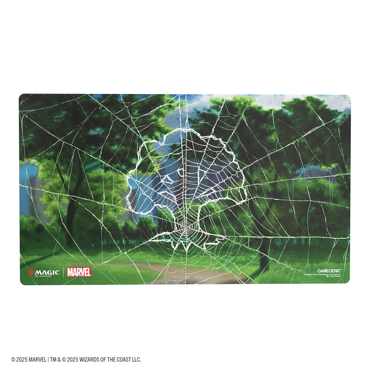 Gamegenic - Magic: The Gathering - Shiny Playmat: Marvel's Spider-Man - Spider-Man Forest - Image 3