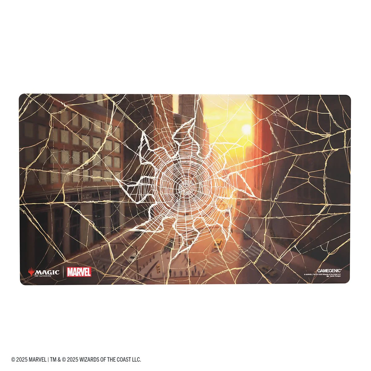 Gamegenic - Magic: The Gathering - Shiny Playmat: Marvel's Spider-Man - Spider-Man Plains - Image 3