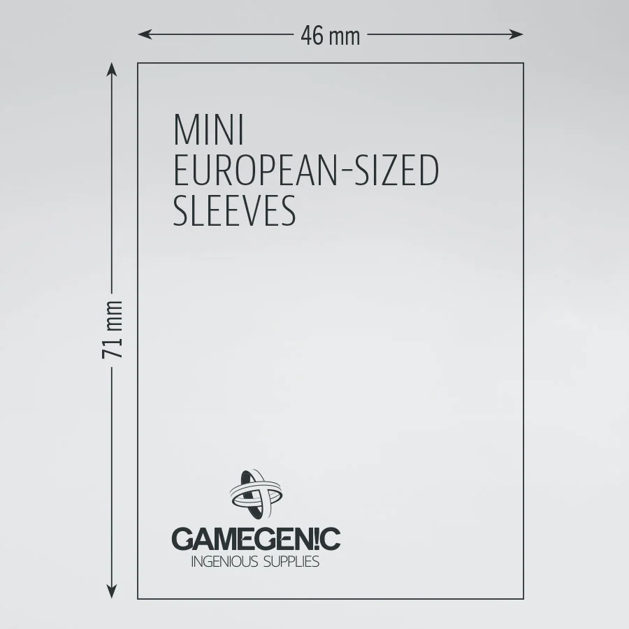 Gamegenic - Matte Mini European-Sized Sleeves (50ct) (Repackaging) - Image 2