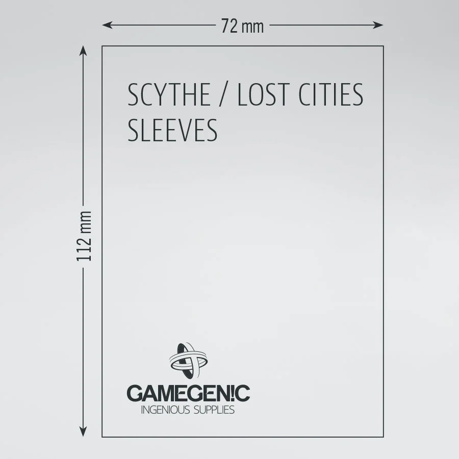 Gamegenic - Prime Sleeves: Scythe / Lost Cities (80ct) (Repackaging) - Image 2