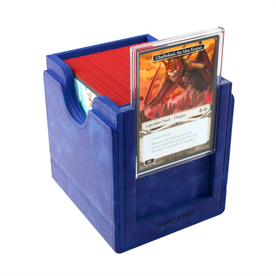 Gamegenic: Sidekick Pro XL Deck Box - Blue (100ct) - Image 2
