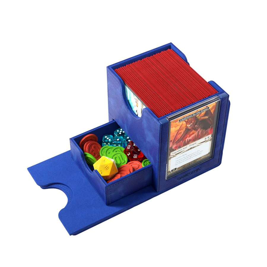 Gamegenic: Sidekick Pro XL Deck Box - Blue (100ct) - Image 3