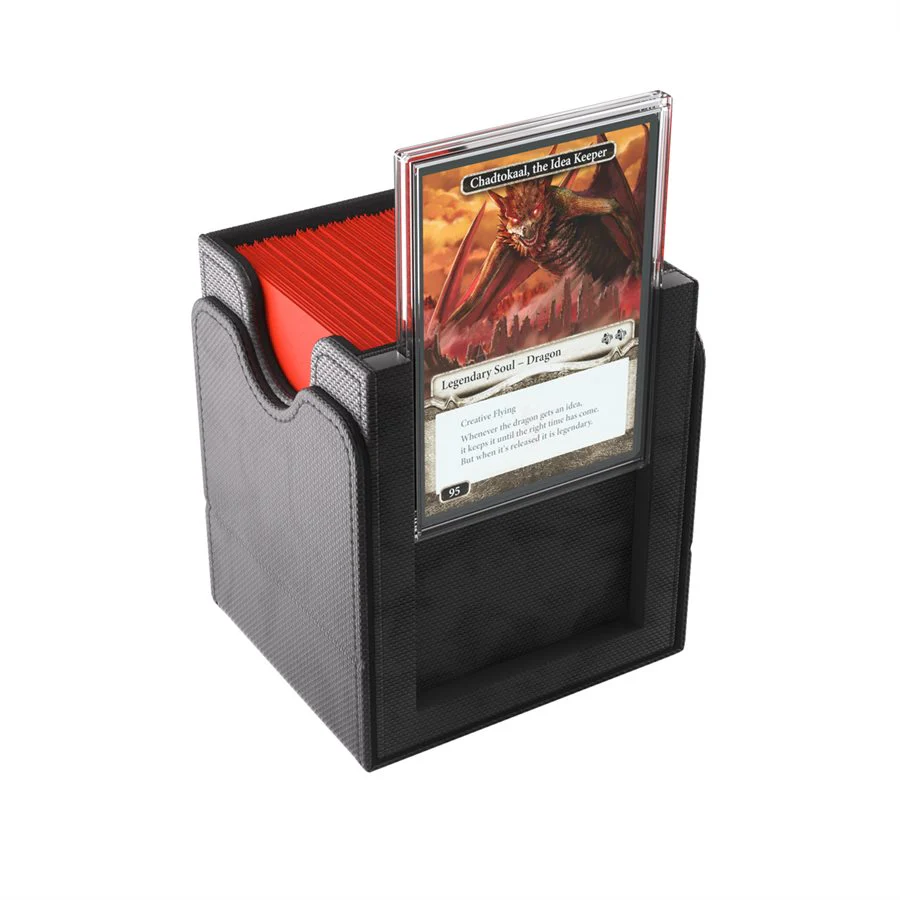 Gamegenic: Squire Plus XL Deck Box - Black (100ct) - Image 3