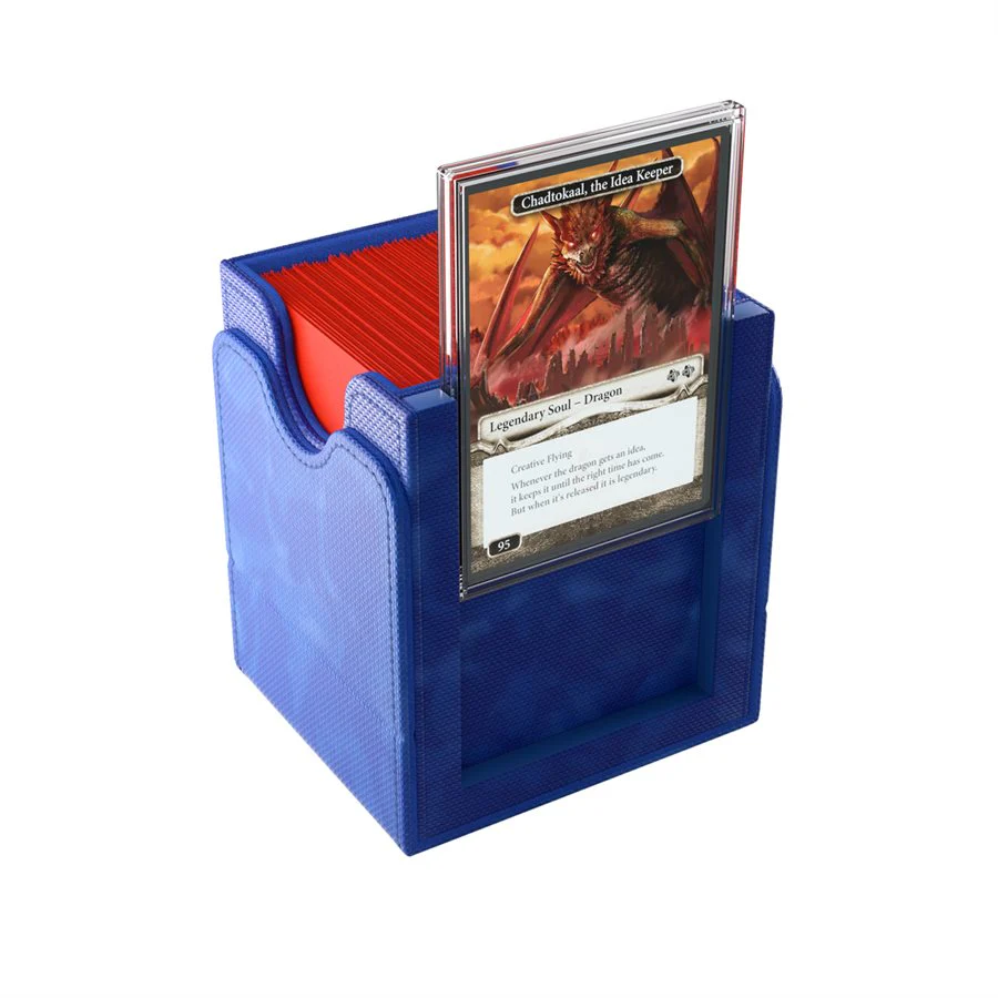 Gamegenic: Squire Plus XL Deck Box - Blue (100ct) - Image 3