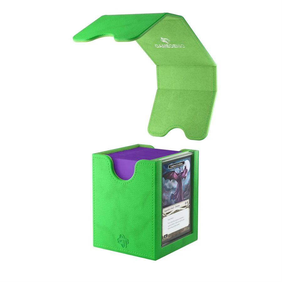 Gamegenic: Squire Plus XL Deck Box - Green (100ct) - Image 2
