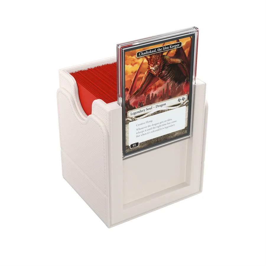Gamegenic: Squire Plus XL Deck Box - White (100ct) - Image 3