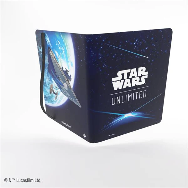 Gamegenic: Star Wars - Unlimited 18 Pocket Album: Card Back Blue - Image 2