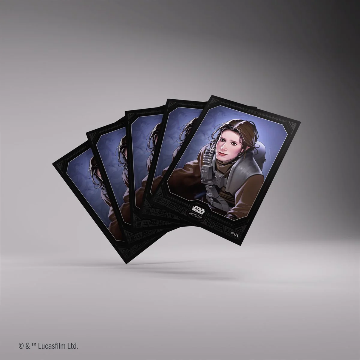 Gamegenic - Star Wars: Unlimited - A Lawless Time - Art Sleeve: Leia Organa (60ct) - Image 2