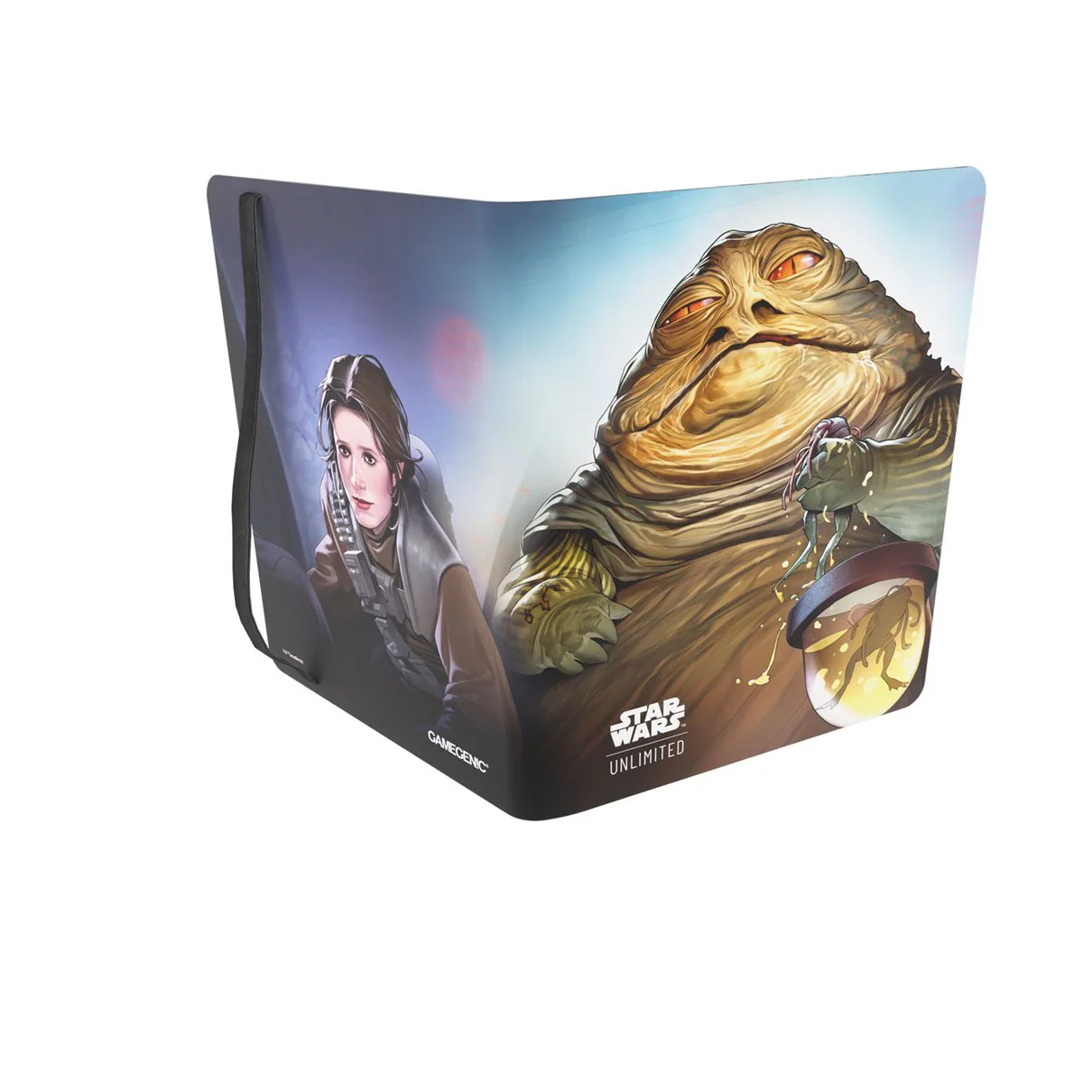 Gamegenic - Star Wars: Unlimited - A Lawless Time Binder 18-Pocket  Album: Leia Organa & Jabba the Hutt - Image 3