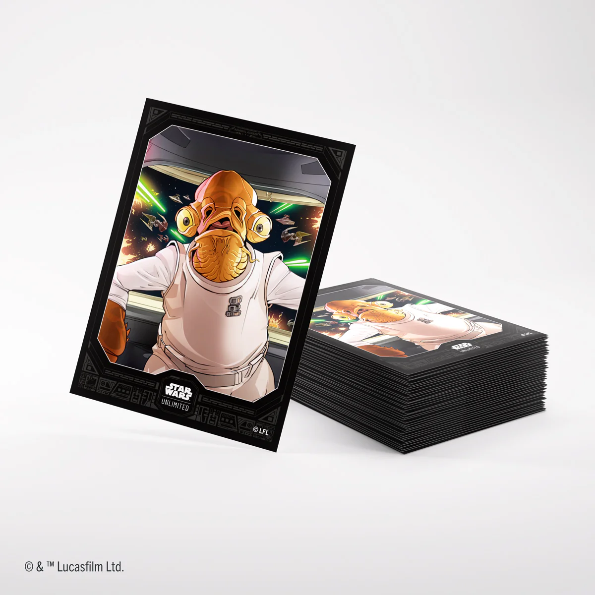 Gamegenic: Star Wars: Unlimited Art Sleeves: Admiral Ackbar (60ct) - Image 3