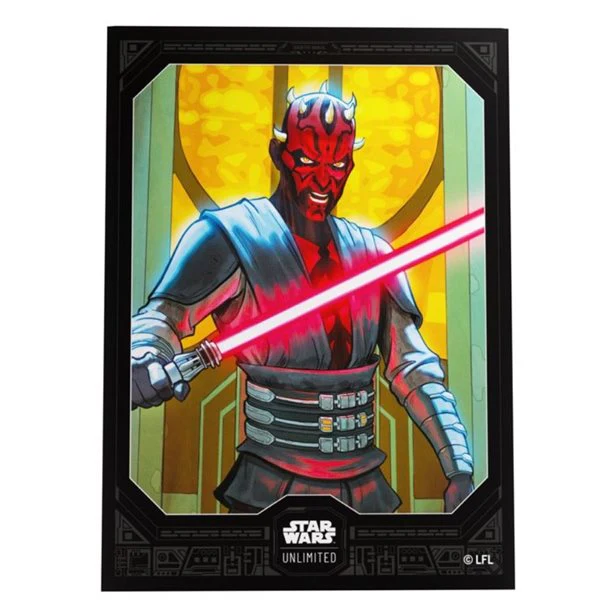 Gamegenic - Star Wars: Unlimited Art Sleeves: Darth Maul - Image 2