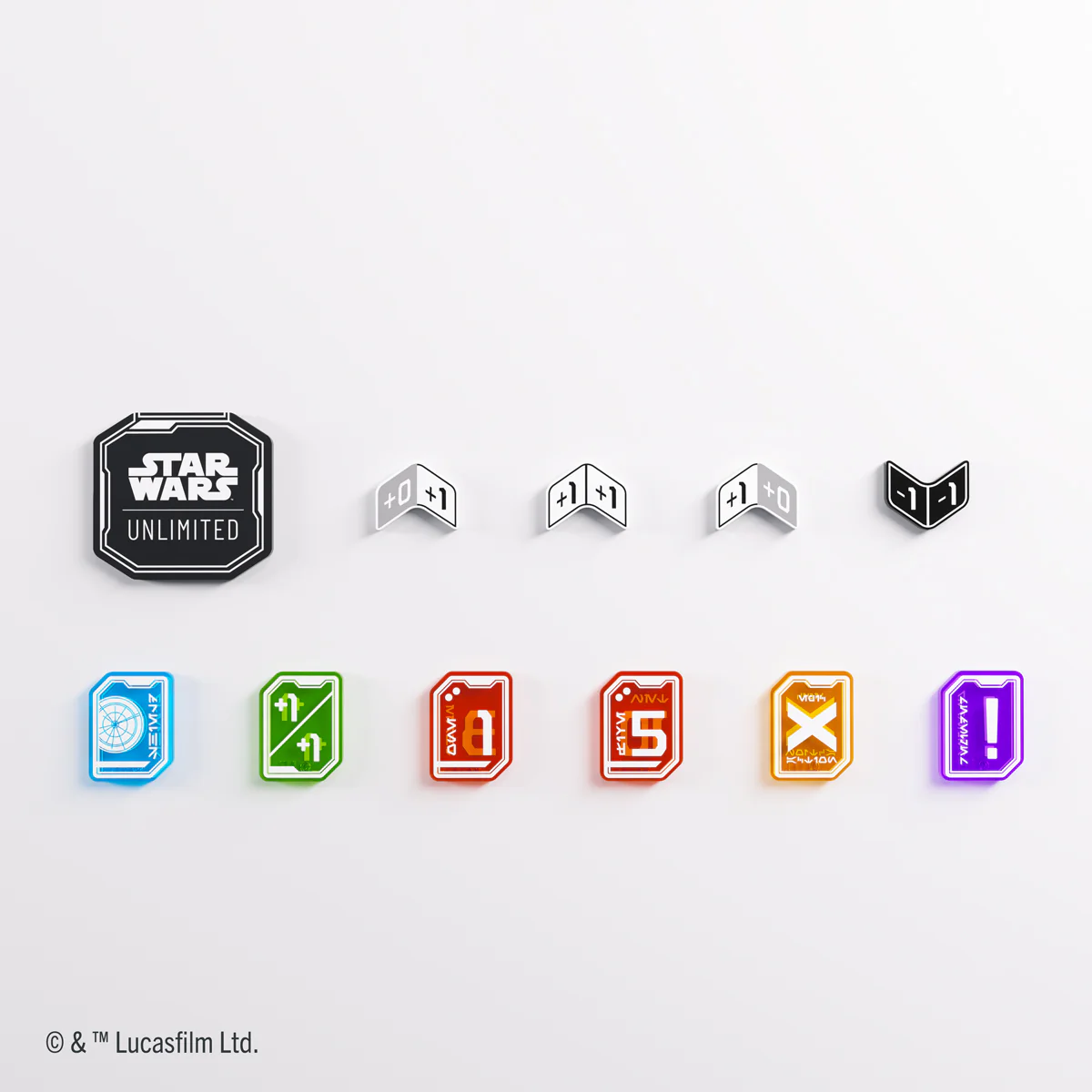 Gamegenic: Star Wars: Unlimited Premium Acrylic Tokens - Image 2
