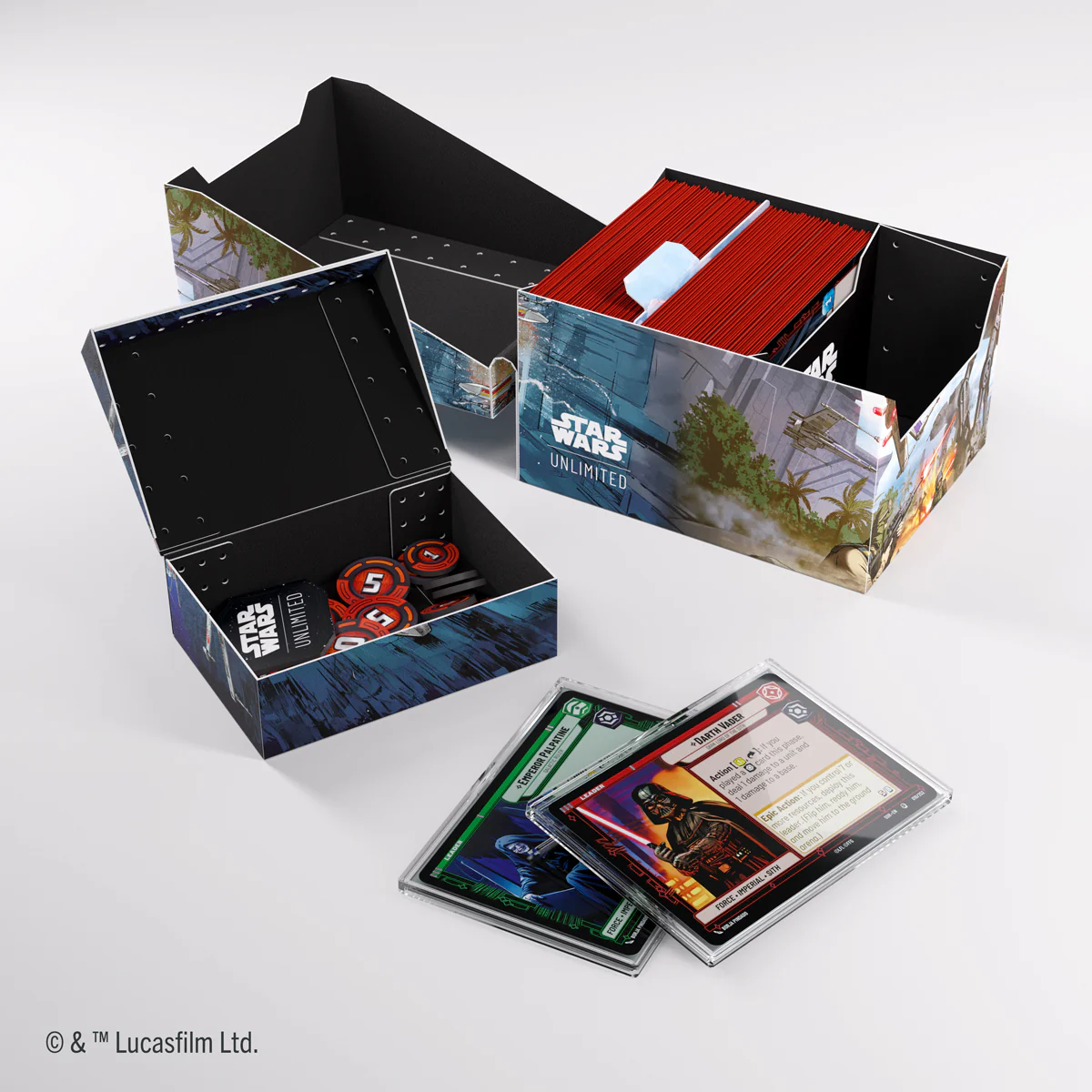 Gamegenic: Star Wars: Unlimited Twin Sun Soft Crate: Battle of Scarif - Image 3