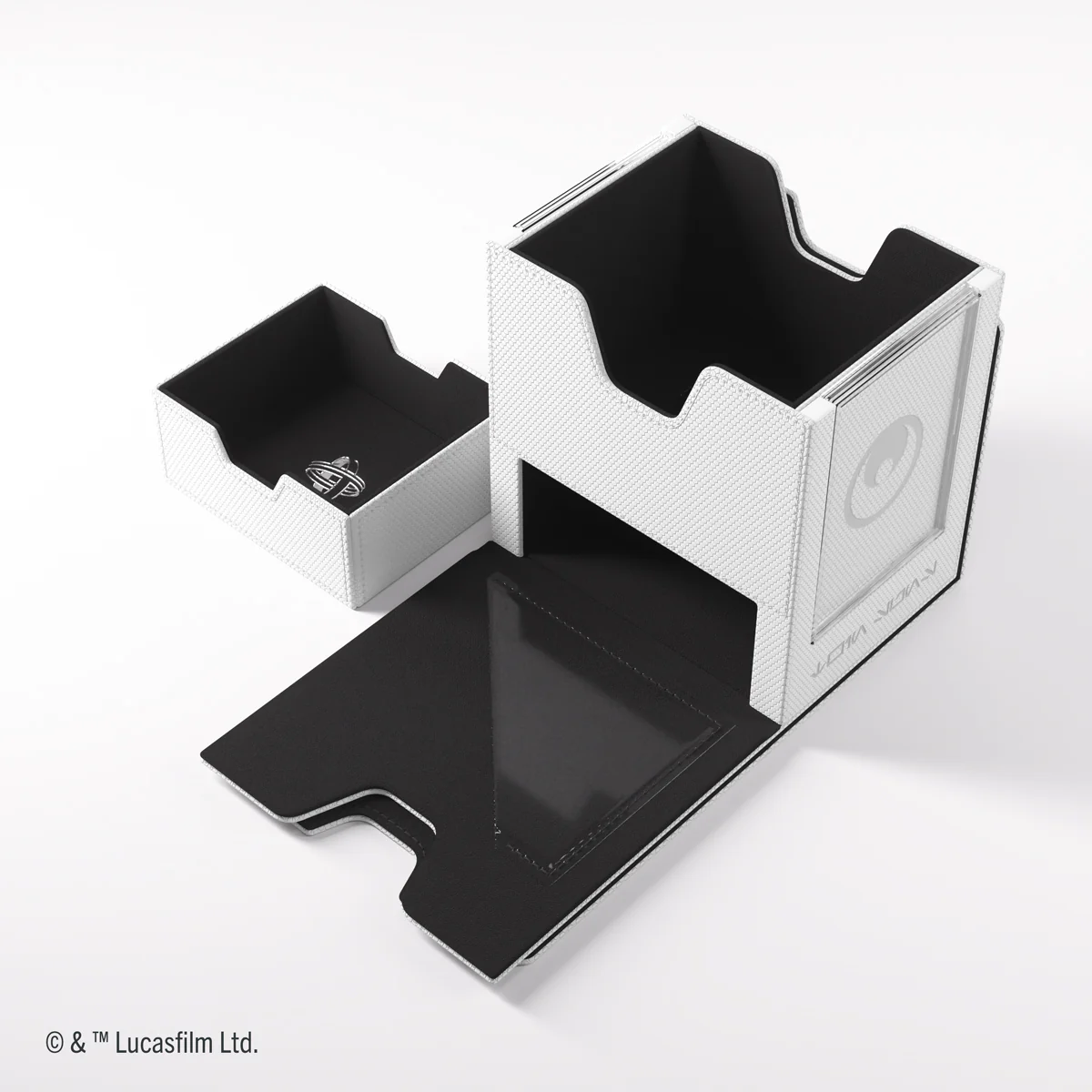 Gamegenic: Star Wars: Unlimited Twin Suns Deck Pod: White / Black - Image 3