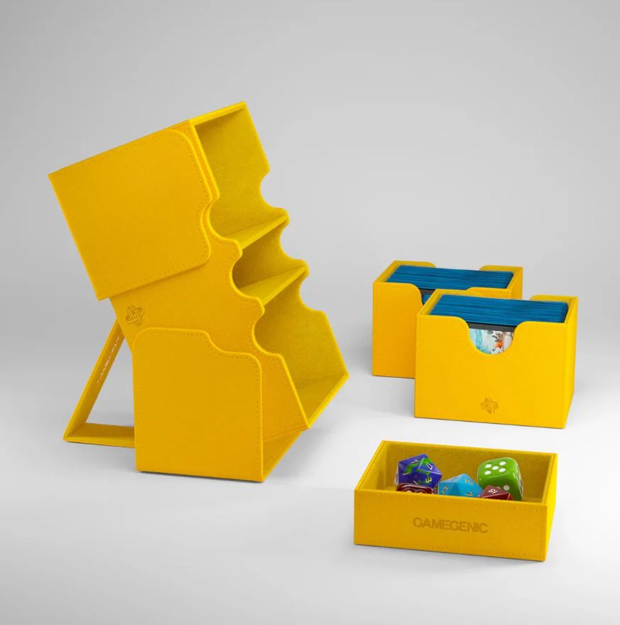 Gamegenic: Stronghold XL Deck Box - Yellow (200ct) - Image 3
