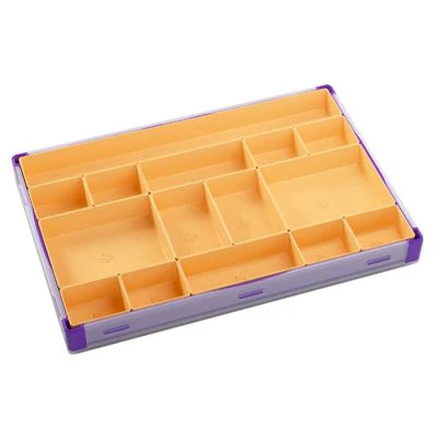 Gamegenic: TokenSilo XL: Purple / Orange