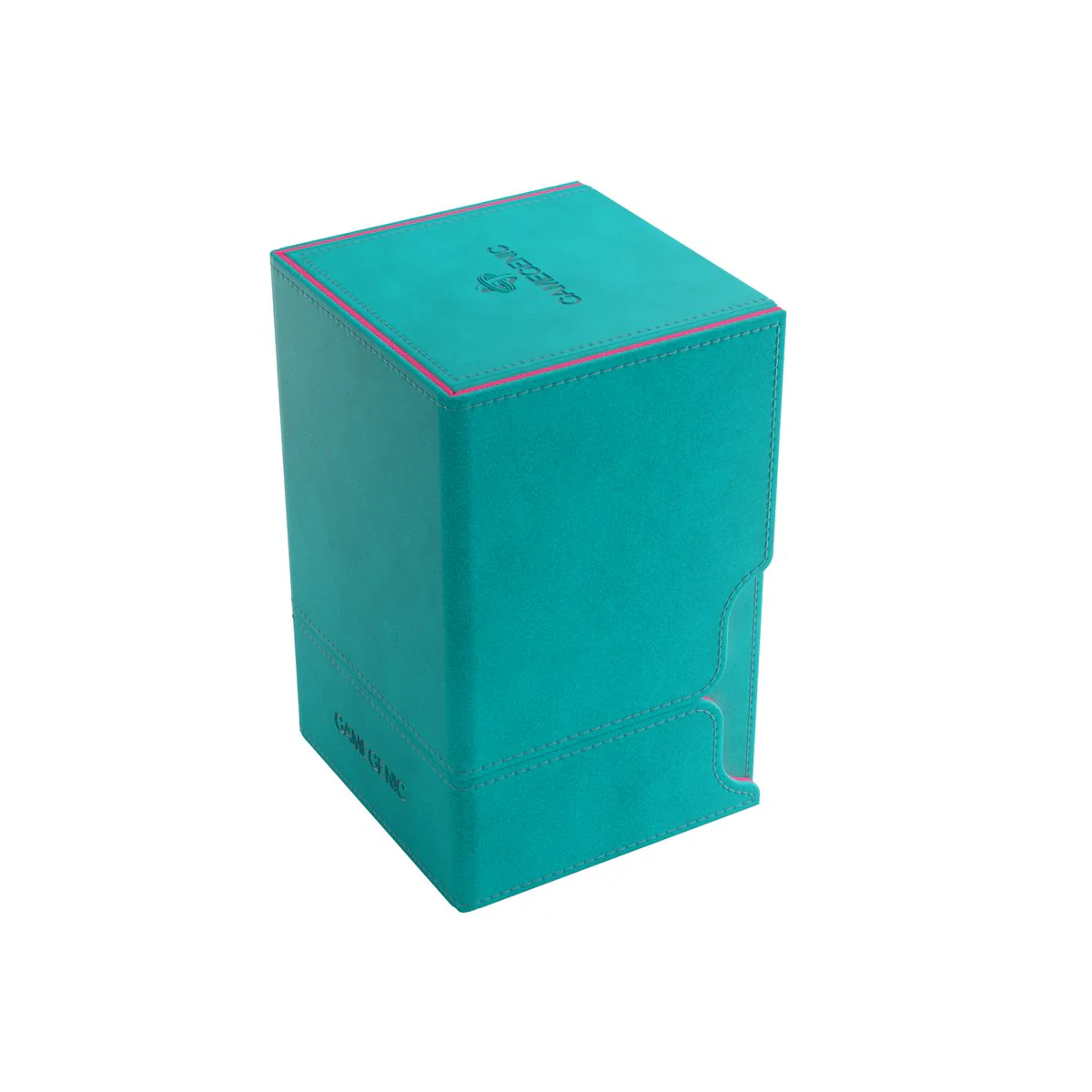 Gamegenic: Watchtower XL Convertible Deck Box Exclusive Edition - Teal / Pink (100ct) - Image 2