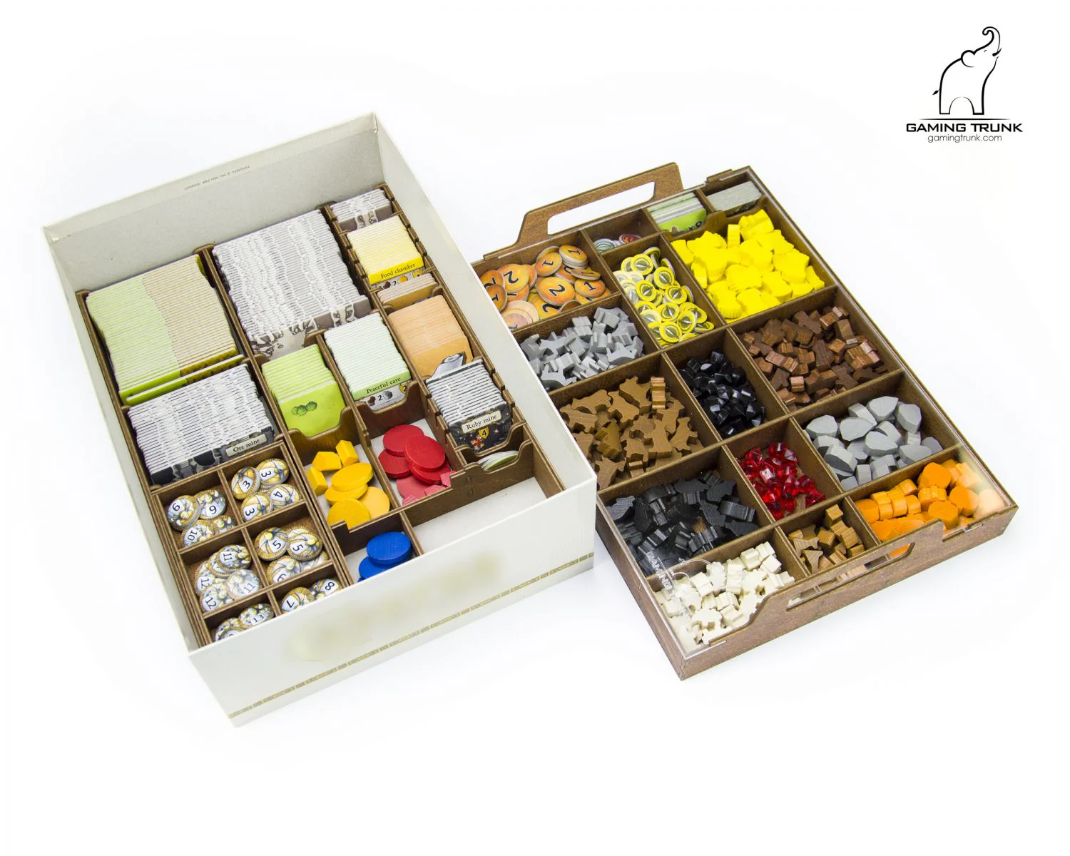 Gaming Trunk - Cave Organizer for Caverna (Natural) - Image 5