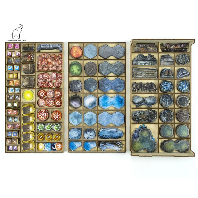 Gaming Trunk - Frost Tavern Organizer for Frosthaven (Natural) - Image 11
