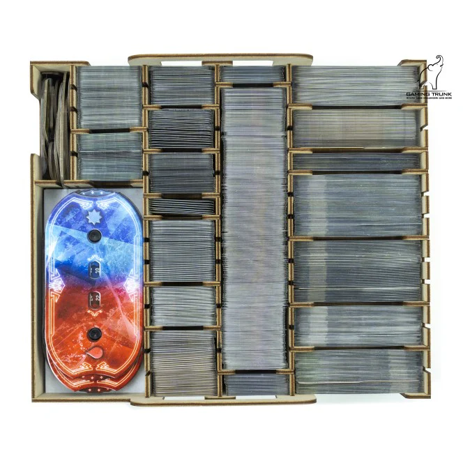 Gaming Trunk - Frost Tavern Organizer w/o Map Tiles Tray for Frosthaven (Natural) - Image 9