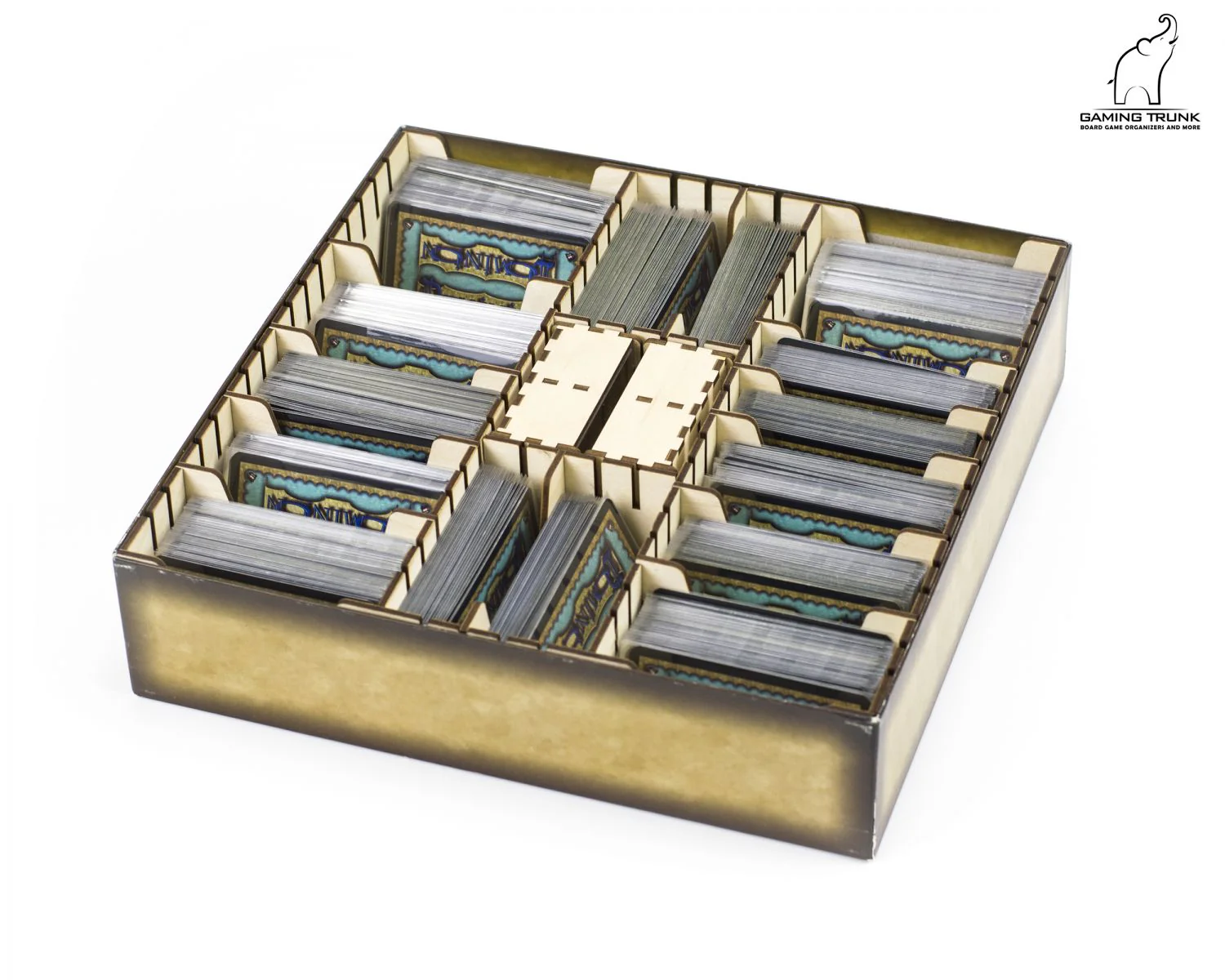 Gaming Trunk - Powerful Organizer for Dominion (Natural. For unsleeved cards) - Image 2