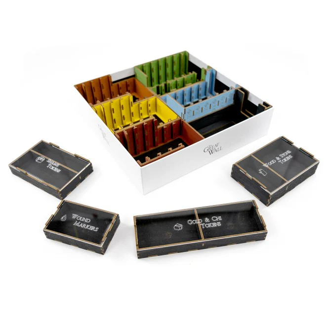 Gaming Trunk - Wall Organizer | 2 Box Storage Solution for The Great Wall (Black Deluxe) - Image 4