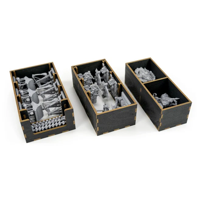 Gaming Trunk - Wall Organizer | 2 Box Storage Solution for The Great Wall (Black Deluxe) - Image 9