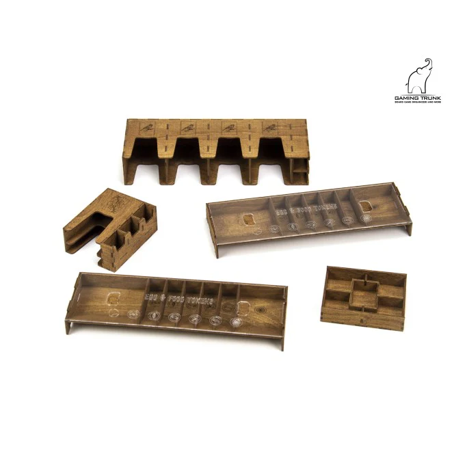 Gaming Trunk - Wings Organizer Revision 2 Compatible with Wingspan and Expansions - Image 11