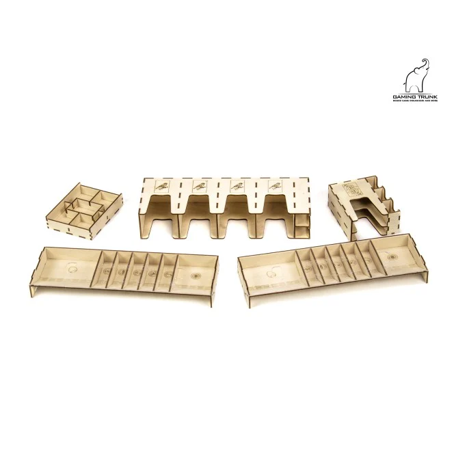 Gaming Trunk - Wings Organizer Revision 2 Compatible with Wingspan and Expansions - Image 12