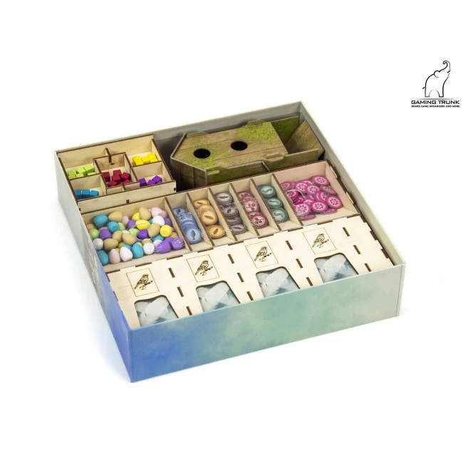 Gaming Trunk - Wings Organizer Revision 2 Compatible with Wingspan and Expansions - Image 4