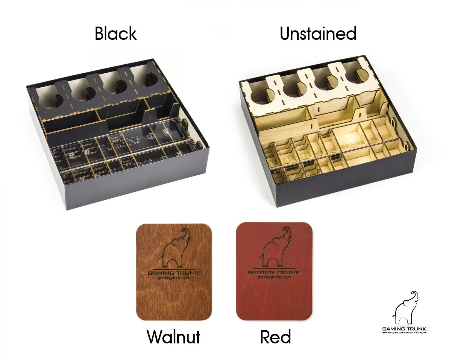 Gaming Trunk - Wonderment Organizer 2nd Edition for 7 Wonders (Second Edition) (Natural) - Image 10