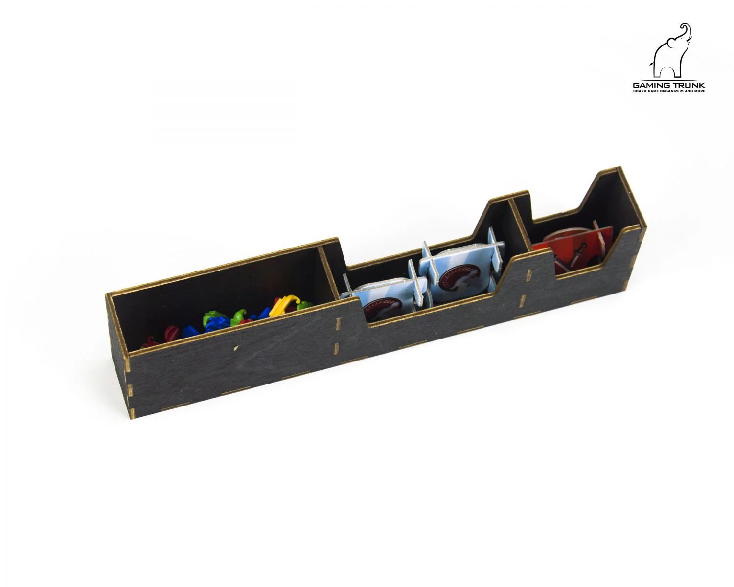Gaming Trunk - Wonderment Organizer 2nd Edition for 7 Wonders (Second Edition) (Natural) - Image 8