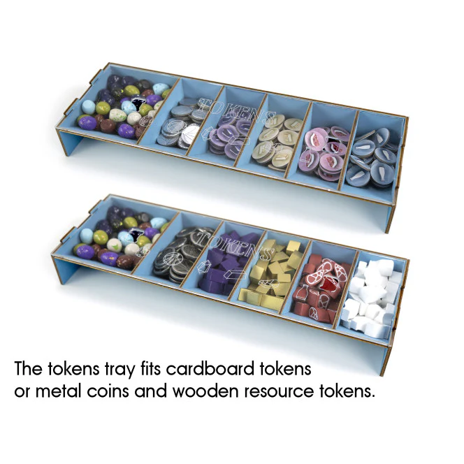 Gaming Trunk - Wyrm Organizer for Wyrmspan (Sky Blue Deluxe) - Image 4
