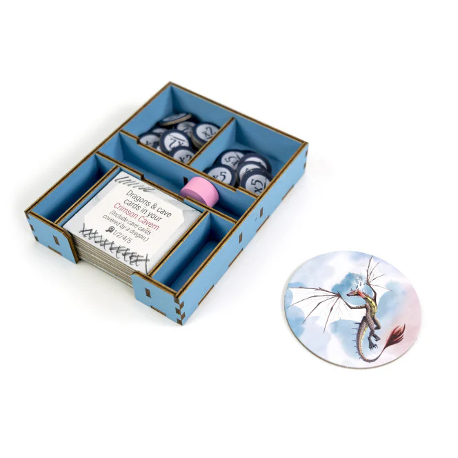 Gaming Trunk - Wyrm Organizer for Wyrmspan (Sky Blue Deluxe) - Image 7