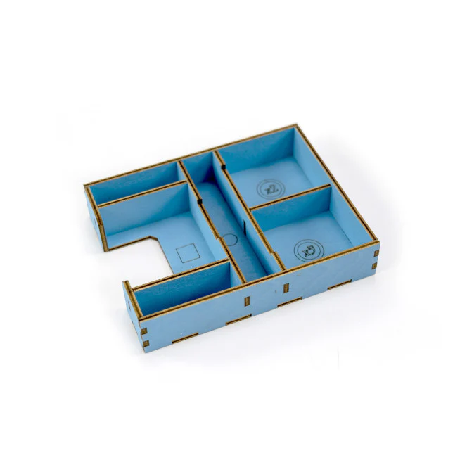 Gaming Trunk - Wyrm Organizer for Wyrmspan (Sky Blue Deluxe) - Image 8