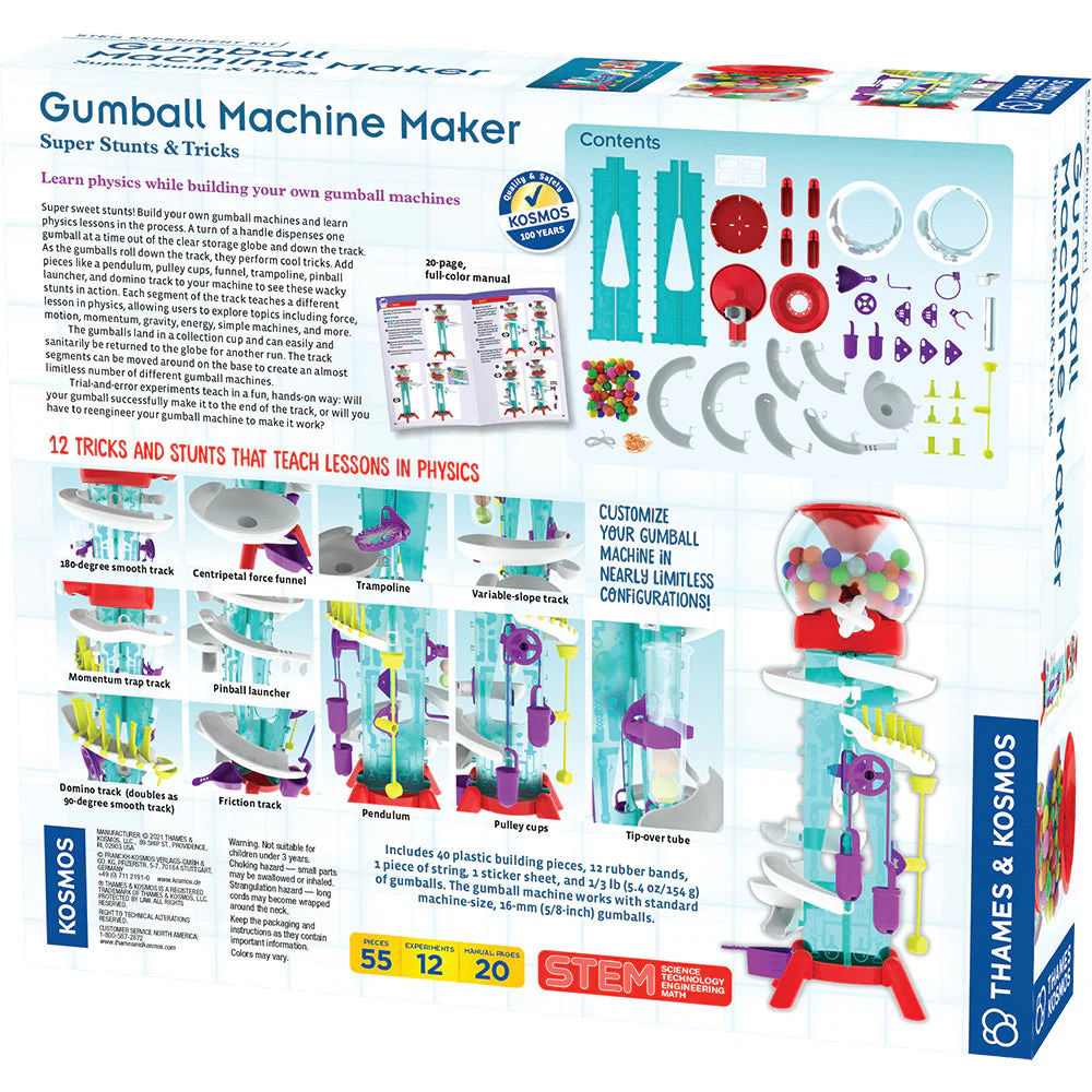 Gumball Machine Maker - Super Stunts & Tricks *PRE-ORDER* - Image 4