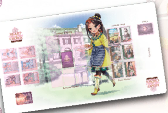 Heart of Crown: Second Edition – Anniversary Edition Setup Playmat (Oversized)