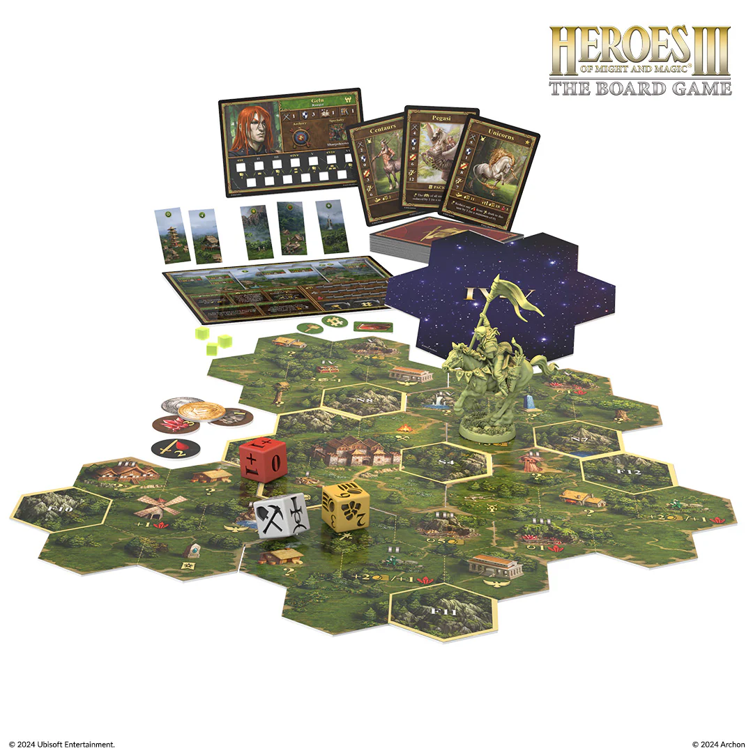 Heroes of Might & Magic III: The Board Game – Rampart Expansion - Image 3