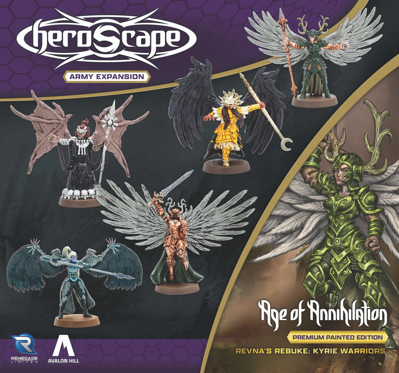 Heroscape: Revna's Rebuke – Kyrie Warriors Army (Premium Painted Edition) - Image 2