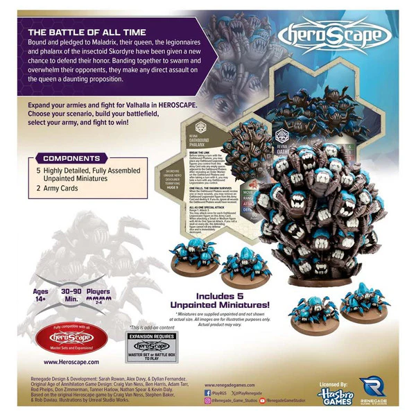 Heroscape: Rising Tide – Oathbound Phalanx and Oathbound Legionnaires Army Expansion (Unpainted) - Image 2