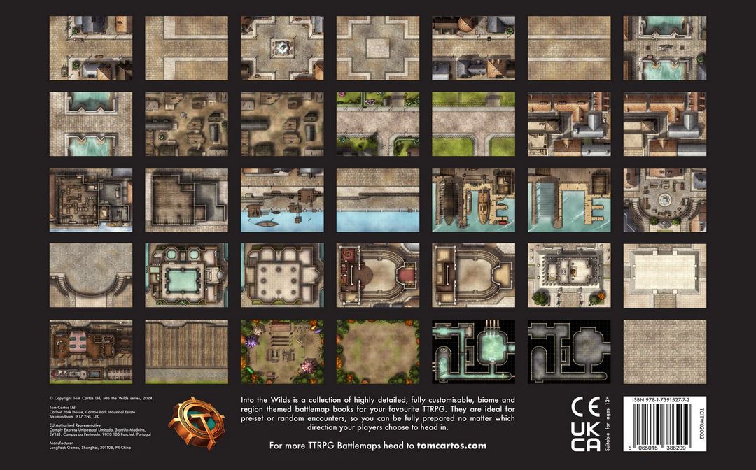 Into the Wilds Battlemap Books - Towns & Cities - Image 2