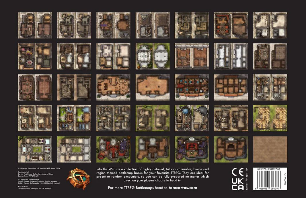 Into the Wilds Battlemap Books - Traders & Dwellings - Image 2